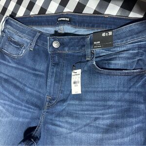 Express Men's Blue Denim Jeans